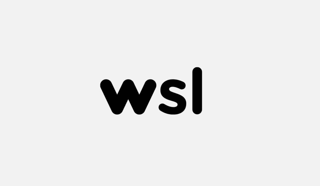WSL Black Condensed Logo